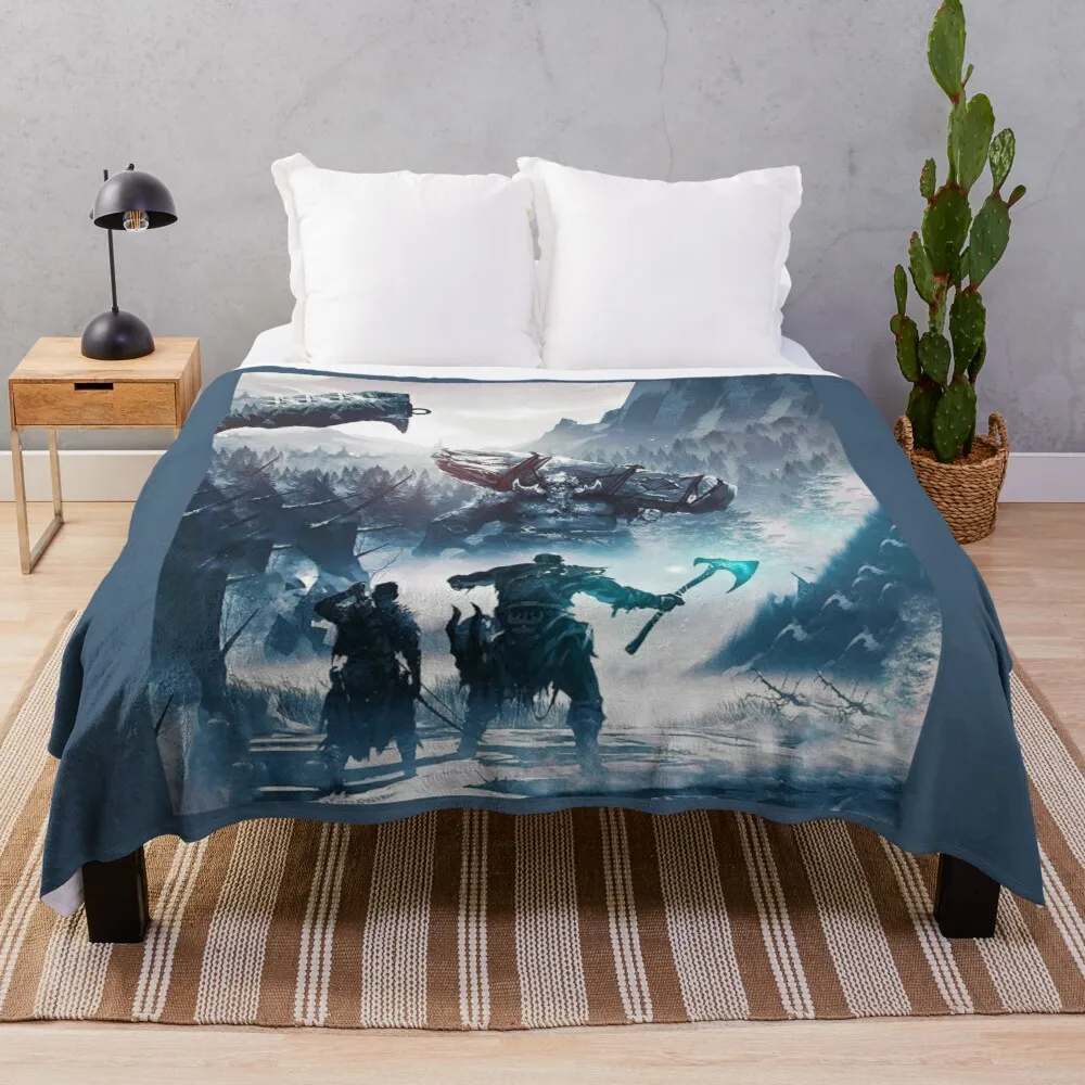 

God Of War Ragnarok Throw Blanket Thin Blanket Blanket Luxury Quilt Blanket