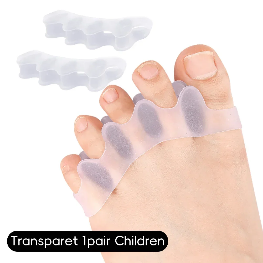 Lot de 2 séparateurs d'oignons en silicone souple, outil de soin des pieds_voghion.com