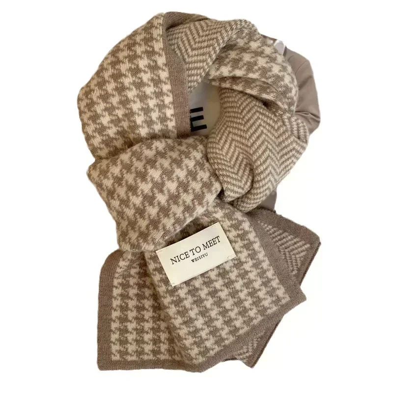 Рисунок 5 - Женский шарф, Зимний вязаный утепленный шейный платок