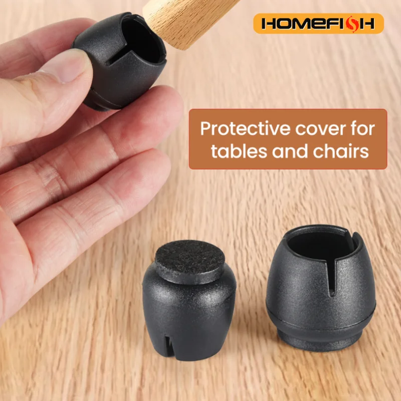 Silicone Chair Leg Caps Furniture Feet Protector Pads Table Covers Socks Plugs Furniture Leveling Feet Home Decor 16Pcs