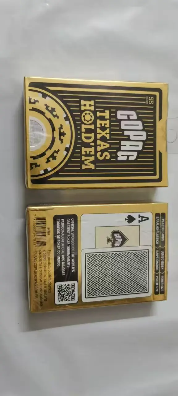 Marked Playing Card For Infrared contact lense Copag Texas Holdem Anti Poker Cheat Game Deck playing cards