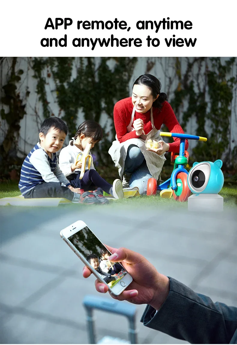 Babyphone video sans fil C8 + écran - Tuya 19 undefined