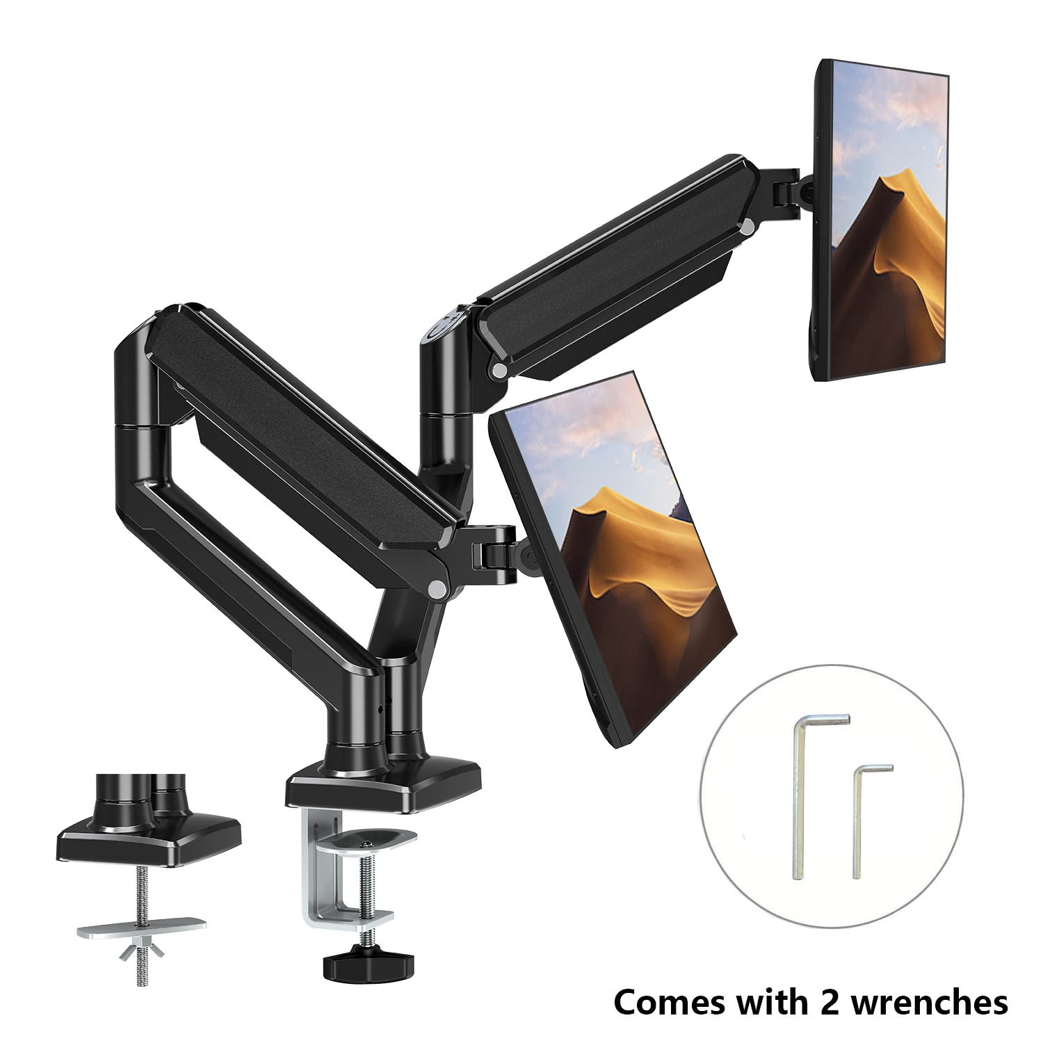 Monitor Bracket Stand for 2 Screen 13