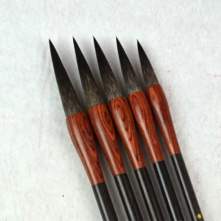 Maus Whisker Pinsel Chinesische Kalligraphie Malerei Pinsel Stift Kunst Handwerk Liefert Büro Schule Regelmäßige Skript Schreiben Caligrafia – Detail 8