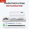 iWALK Magnetic Portable Charger with Ring: 50000 mAh Wireless Slim Stand Power Bank PD 20w Fast Charging with Led Display Stand 1