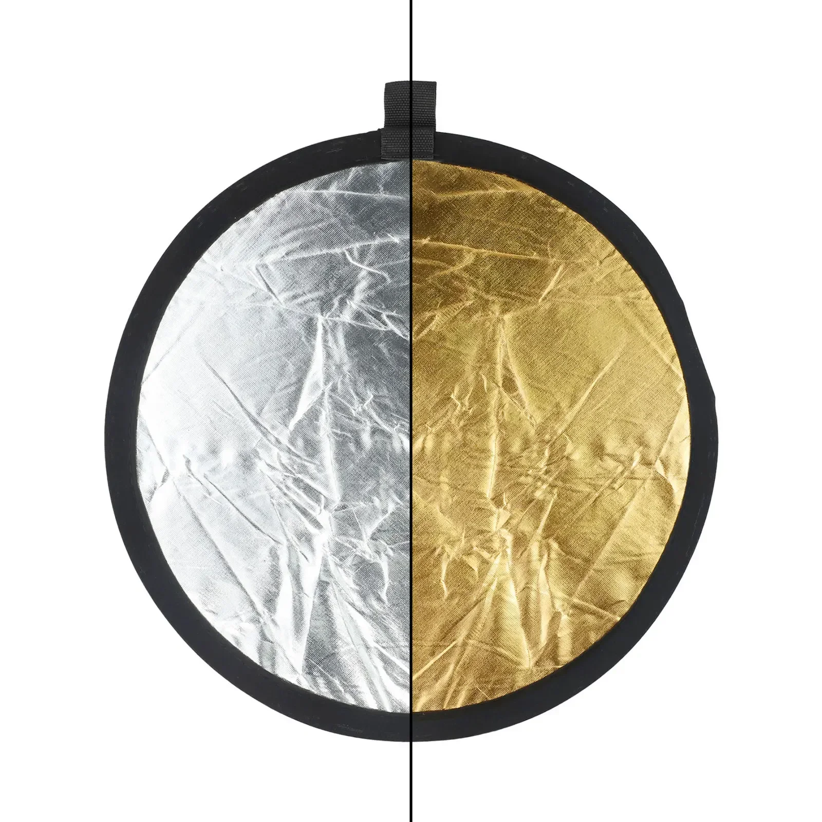 2In1 Reflector Handheld Multi-folding Portable Light Plate Gold Silver Portable Light Diffuser Round Reflector For Photo Studio