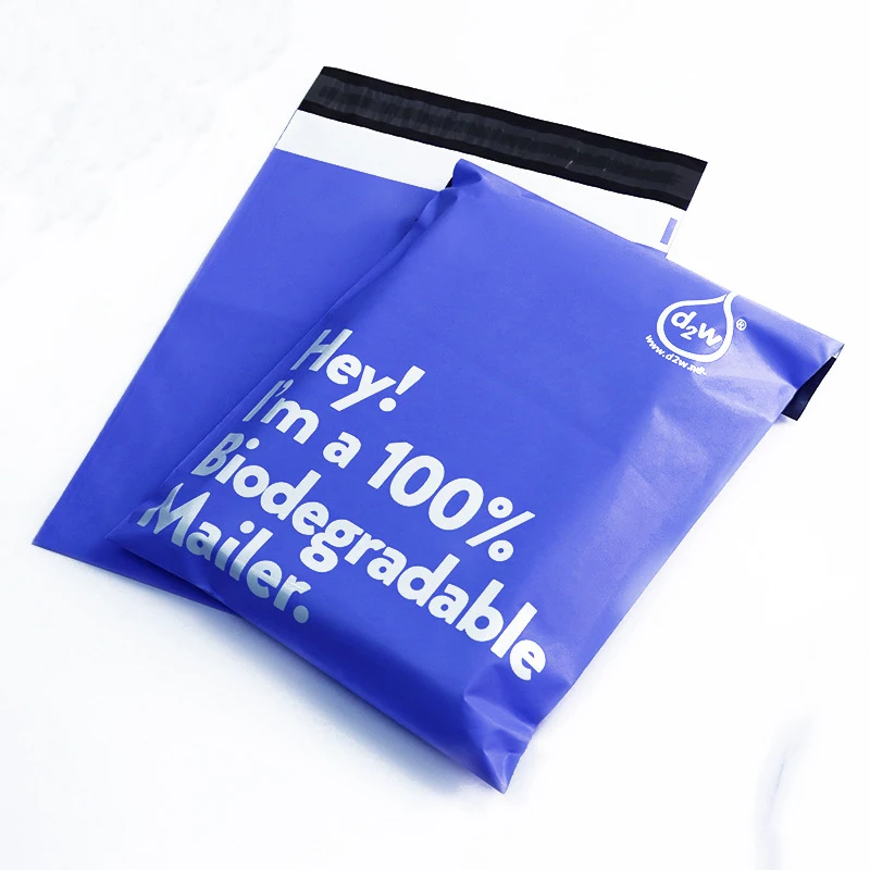 Biodegradável Courier Bag, Pacote de Roupas, Mailer