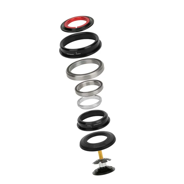 Bicycle Headset Bearing Kit ZS44/ZS56 Tapered Cone Set (Aluminum