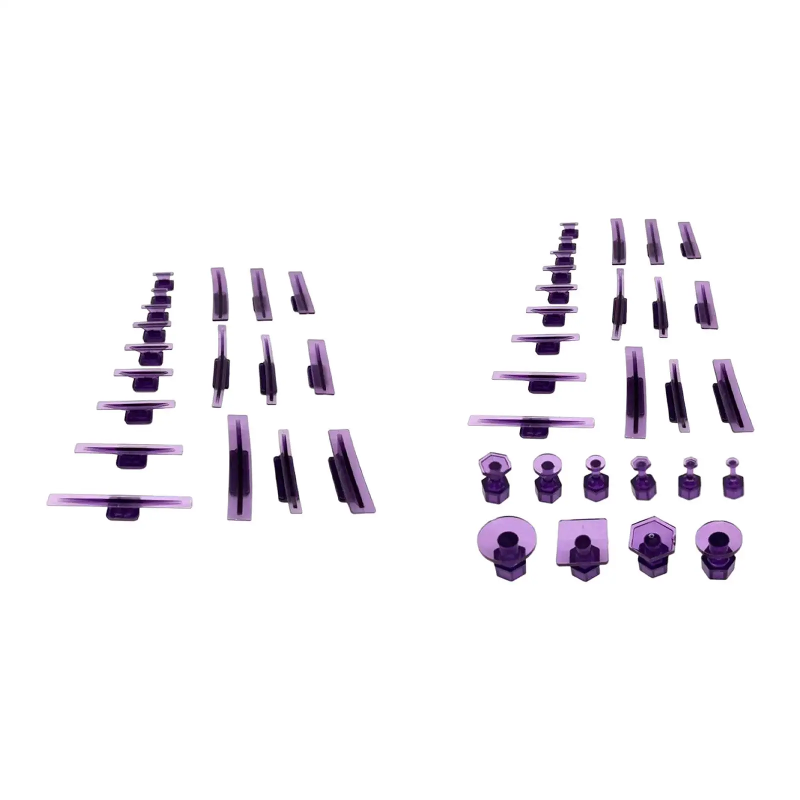 

Dent Removal Puller Tabs Kit Car Dent Repair Tools for Vehicle SUV Purple