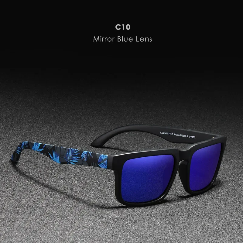 New Updated Polarized Men's Sunglasses Real Coating Mirror Lens Couple's Sun Glasses with Tank Hinges_voghion.com