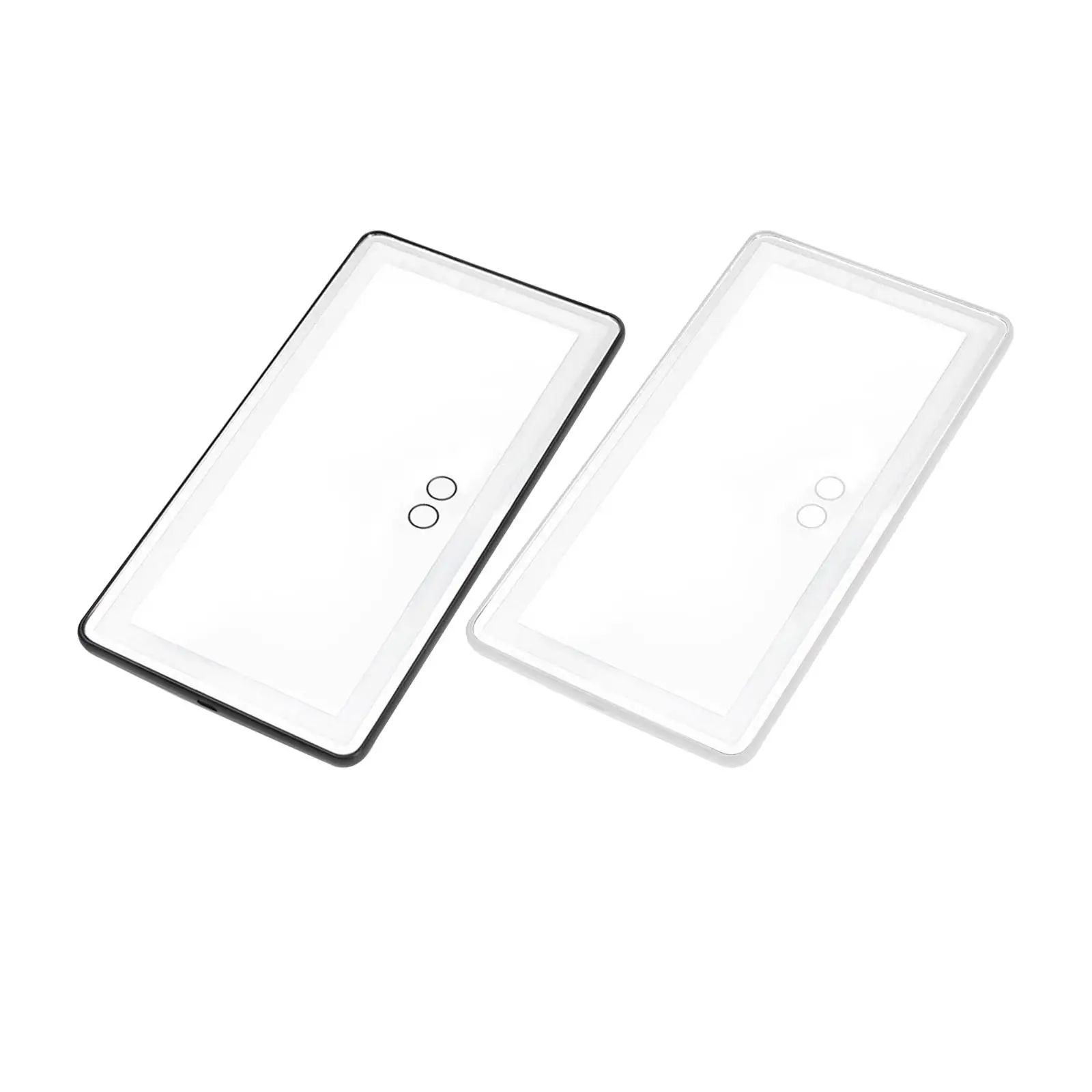 자동차 트럭 백미러 화장품 미러, 자동차 바이저, 화장대 미러, 3 가지 조명 모드