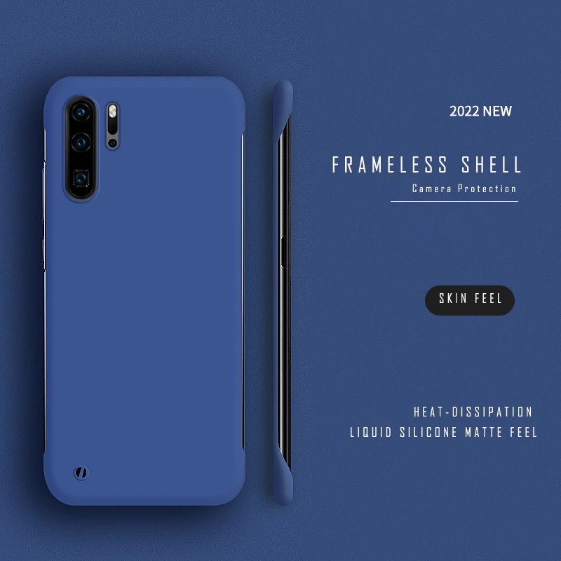 Ultradünne, schlanke, harte, rahmenlose PC-Hülle für Huawei Honor 10 8X 9X 10i 20e 30i 20 Lite 30 50 60 Pro Matte Cover-Hüllen_voghion.com
