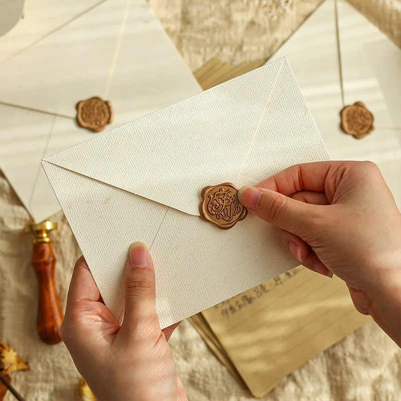 19X13cm Envelope for Letters Wedding Invitation Hemp Weave Mailers Vintage Western Envelopes 10pcs/lot kraft paper envelopes mailing envelopes