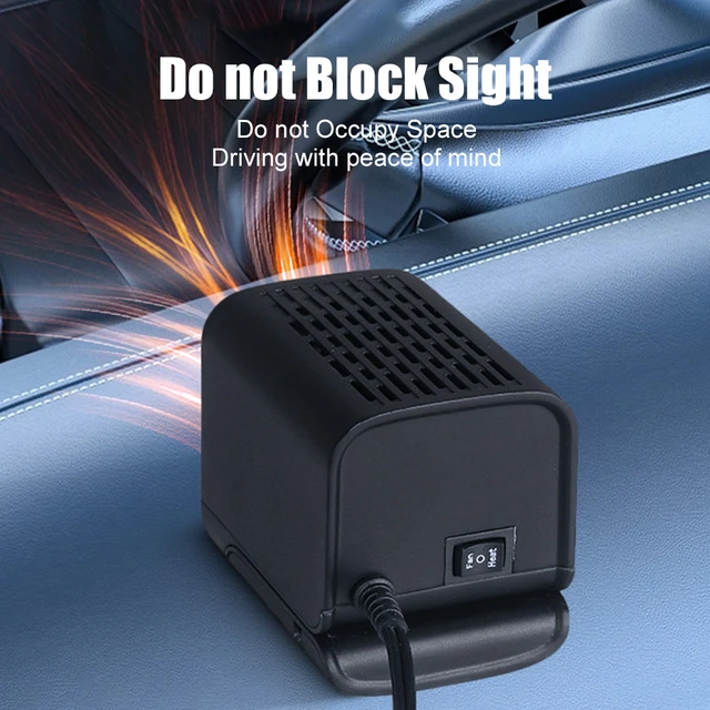 Car Heater 12V 120W Portable Car Heater Fan 2 IN 1 Cooling Heating Auto  Windshield Defroster 360° Rotation Car Anti-Fog Heater - AliExpress