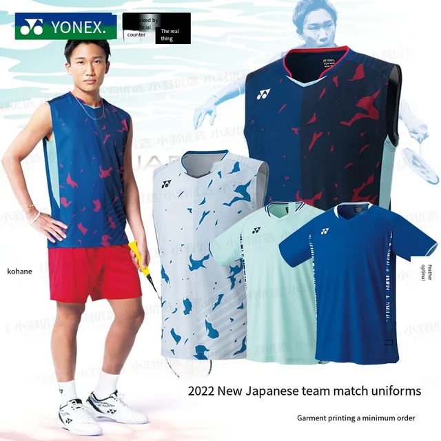 fort plads Det er billigt YONEX sport Jersey sports clothing sportswear badminton clothing 2022  sleeveless for men women Japan national team - AliExpress