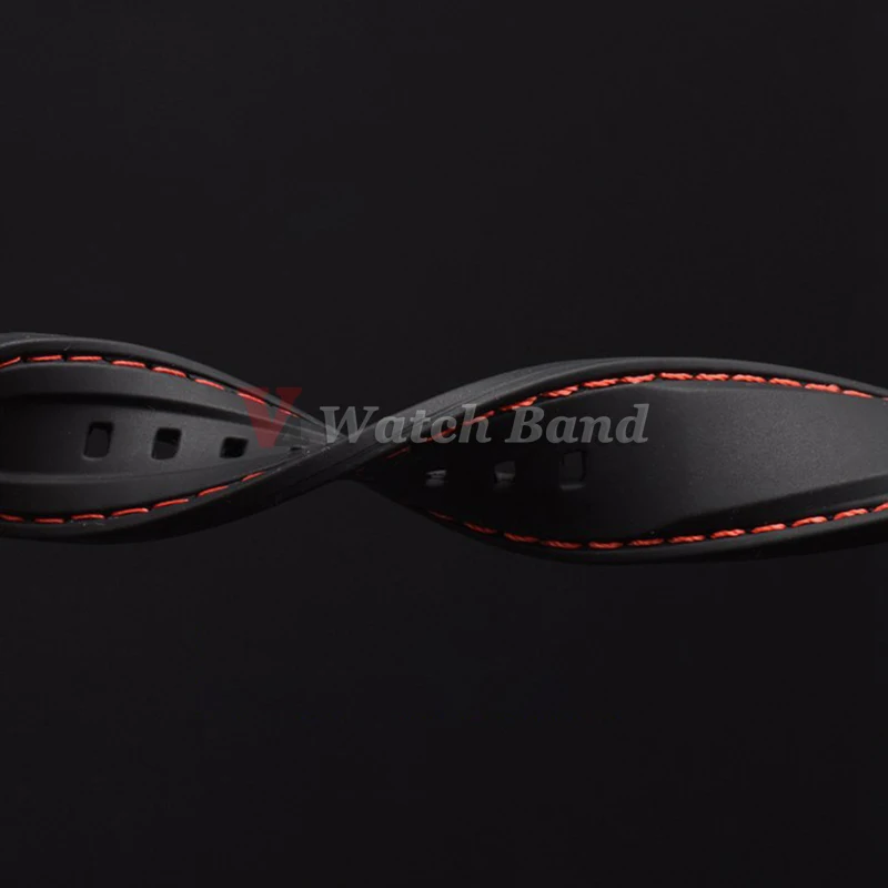 Universal Quick Release Silicone Strap with Butterfly Buckle - Sporty, Waterproof Watch Band for Men & Women, Available in Multiple Sizes