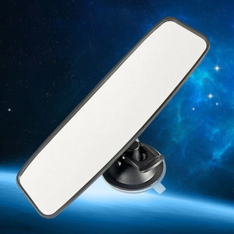 

Simple Car Rear View Mirror with Suction Cup Wide view Reusable Anti-Glare Auto Interior Accessories for Reversing drop shipping