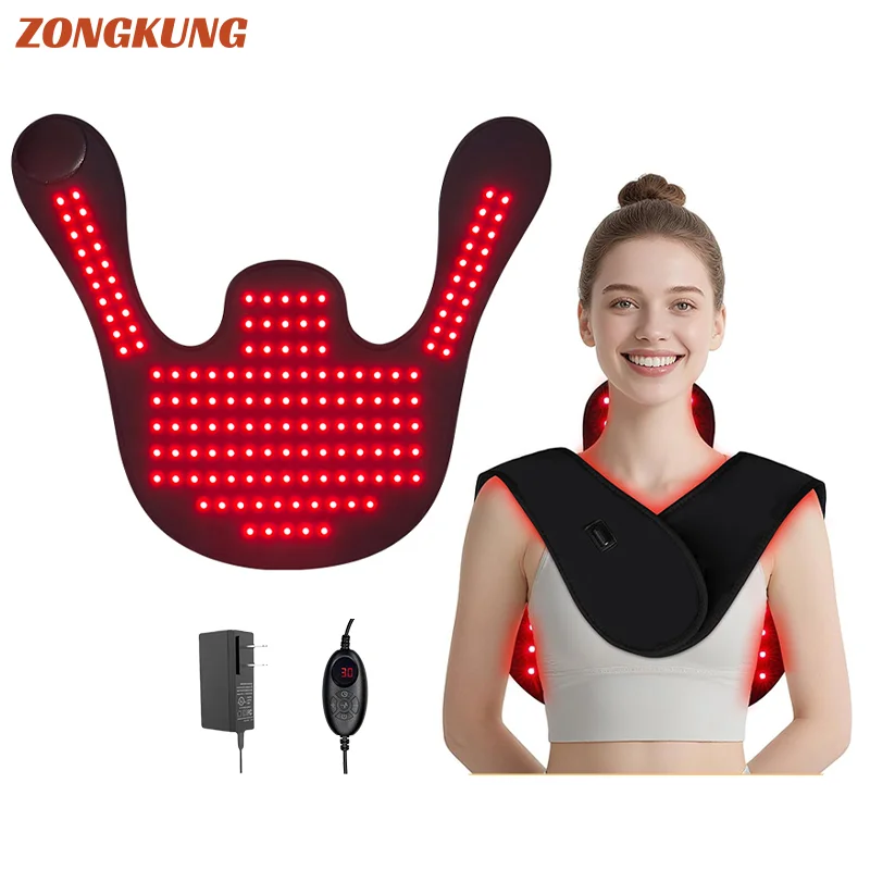 Terapia con luce rossa per collo e spalle 145LED 660nm e 850nm 22W