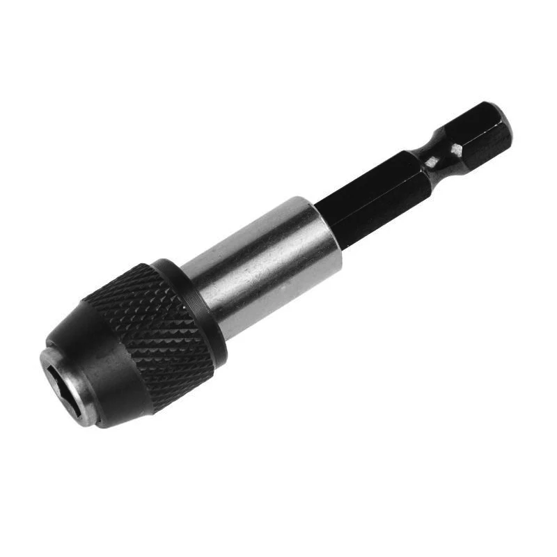 Makita B-52467 마그네틱 드릴 비트 브래킷 1/4 x60mm 육각형 마운트 추가 잠금 고정 드릴 비트 전동 공구 부착물
