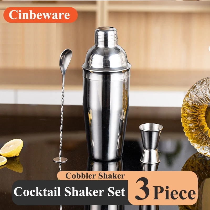 칵테일 셰이커 키트 바텐더 바텐더 홈 바 지거 칵테일 교반기 바 세트 도구, 접대 바웨어용 가정용 도구