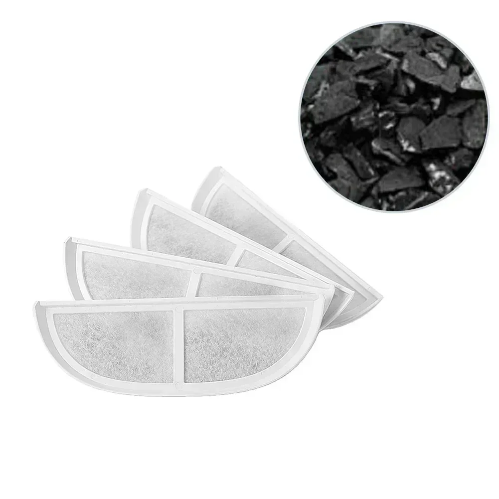4pcs Pet Water Dispenser Filter Set Activated Carbon Filter Pet Water Fountain Replacement Filters Multiple Filtration