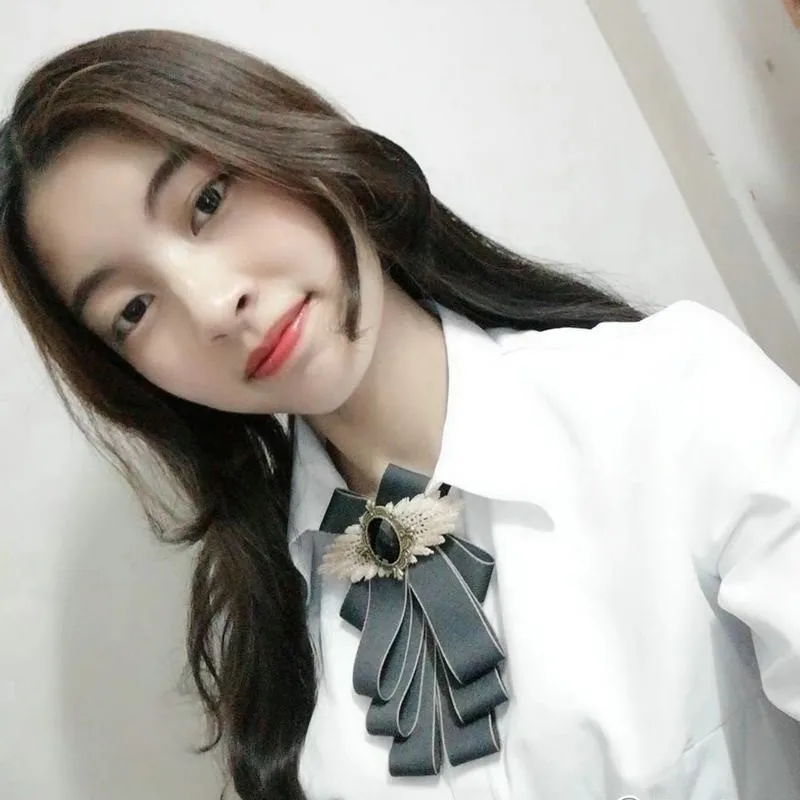 화려한 리본 나비 넥타이, 블랙 주얼리, 금속 남성 웨딩 파티 나비, 여성 셔츠 액세서리, 럭셔리 핀 나비 넥타이, 57 색