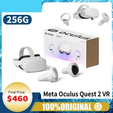  For Oculus Quest 2 VR Advanced All-In-One Virtual Reality VR Headset Devices Gaming 3D Glasses Box Helmet Game Console 