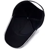 Summer Women Men Structured Baseball Cap Solid Cotton Adjustable Snapback Sunhat Outdoor Sports Hip Hop Baseball Hat Casquette 4