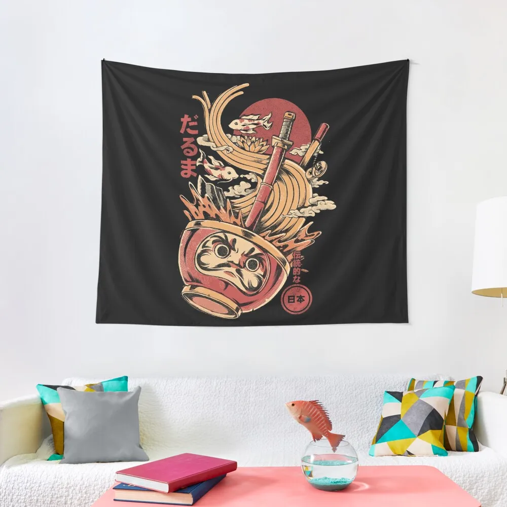 

Daruma's Ramen Tapestry Hanging Wall Tapestry Home And Comfort Decor Wall Deco