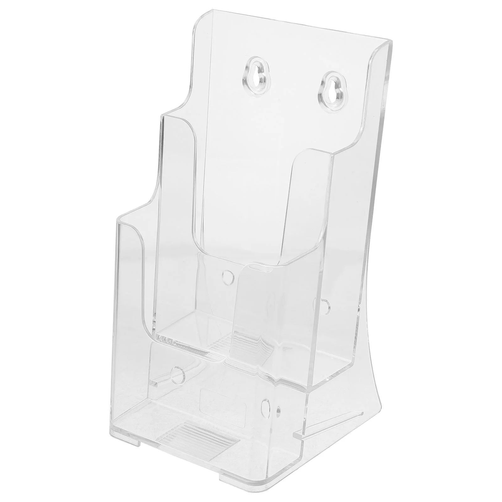 

Износостойкий пластиковый держатель для магазинов, многослойный органайзер для файлов, прозрачный держатель для брошюр, демонстрационный держатель