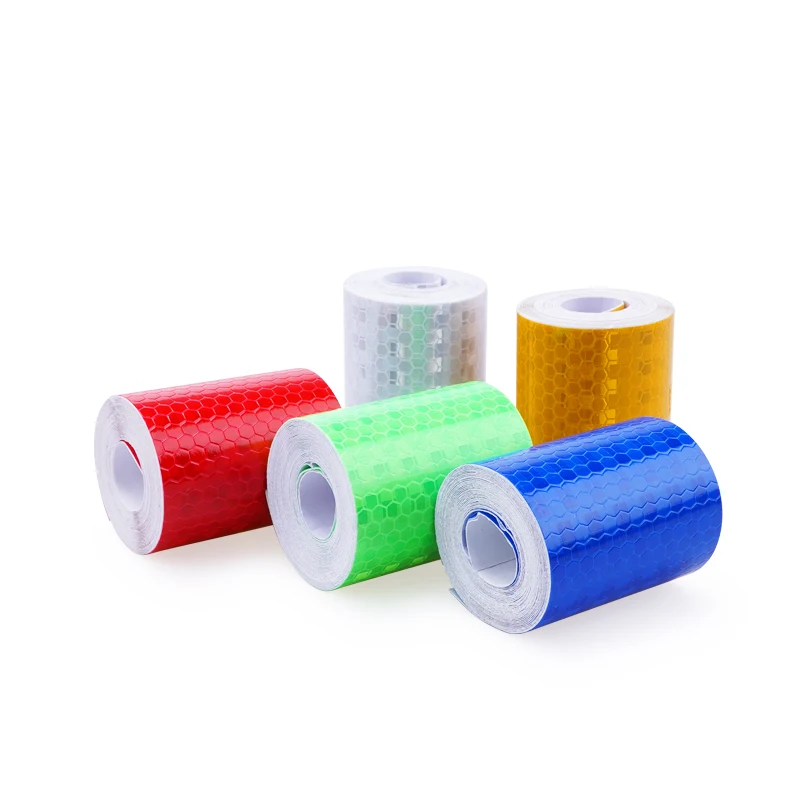 5cmx3m Cinta Reflectante Reflective fabric Reflector Tape Reflex tape Adhesiva Auto Car Film Crystal Honeycomb Strip | Автомобили и