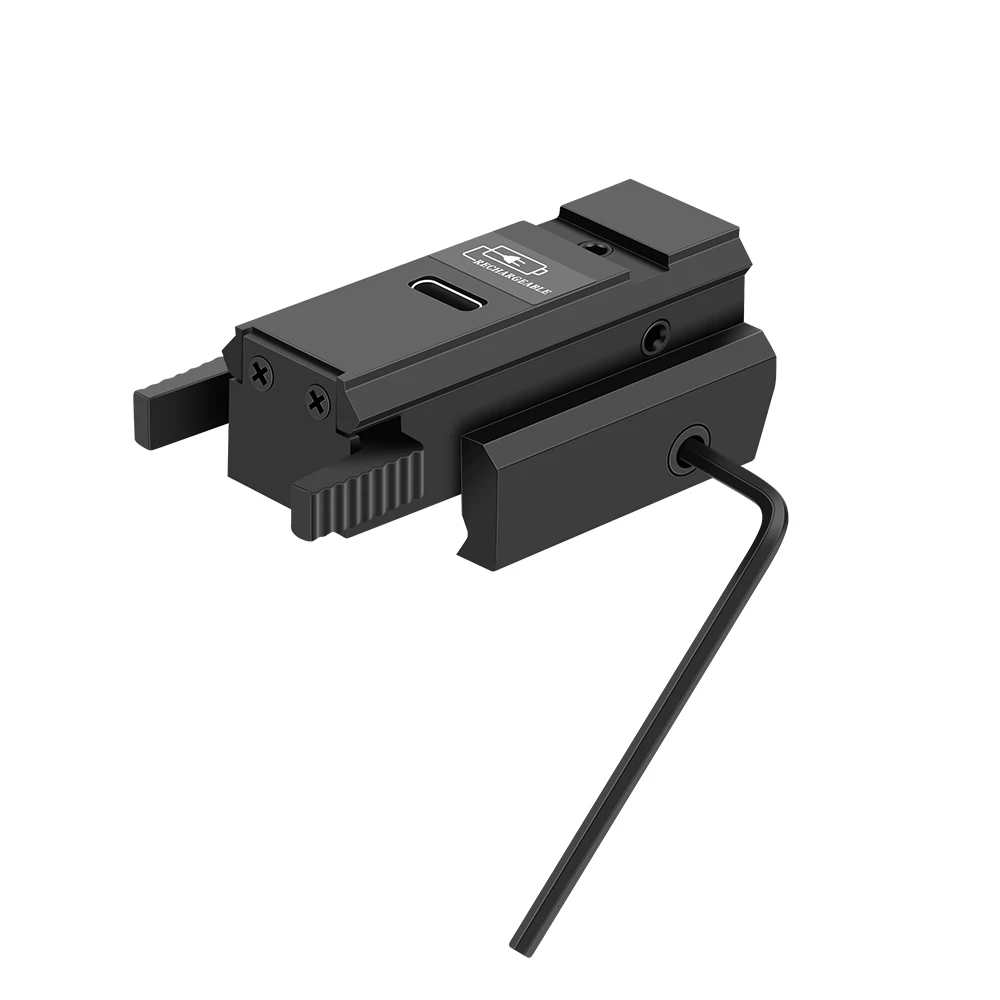 Red Dot Laser Sight Laser Sight USB Charging Hunting Gun Laser Sight Red Green Dot Laser for 11mm/20mm Picatinny Weaver Rail Glock Pistol Handgun Aiming