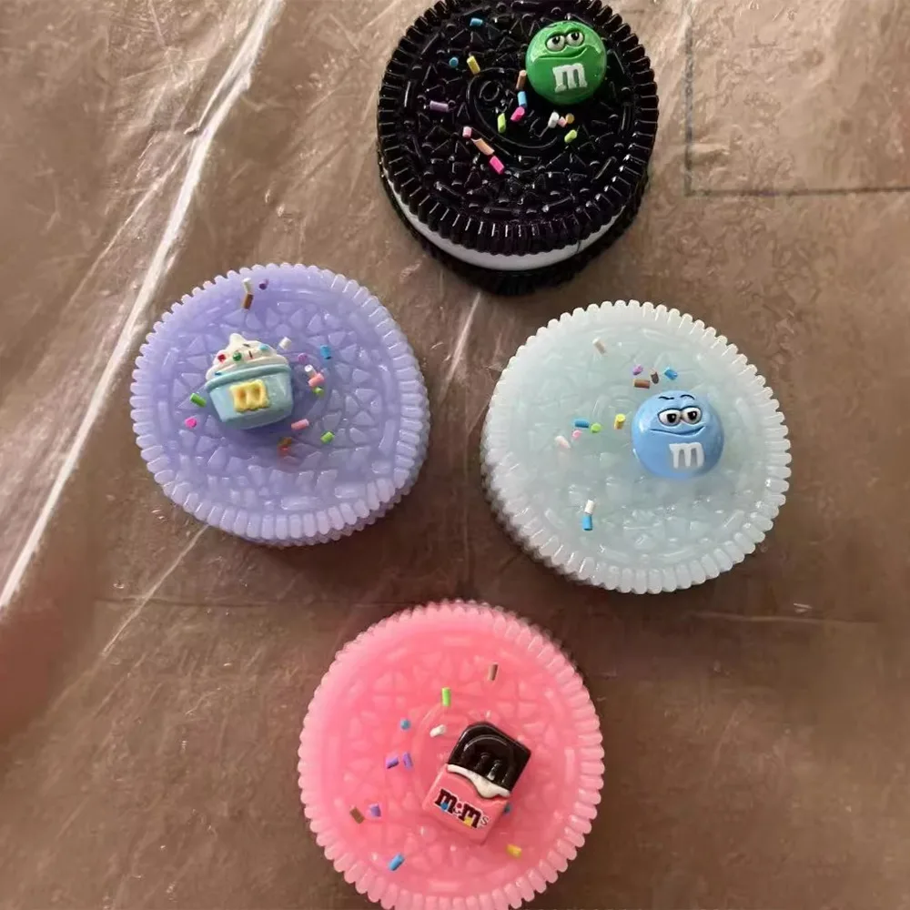 1PC Big Oreo Christmas Cat Paw Squeeze Toys Food Play Mochi Taba Biscuit Pinching Toy 3D Handmade Cat Paw Pinch Toy 3