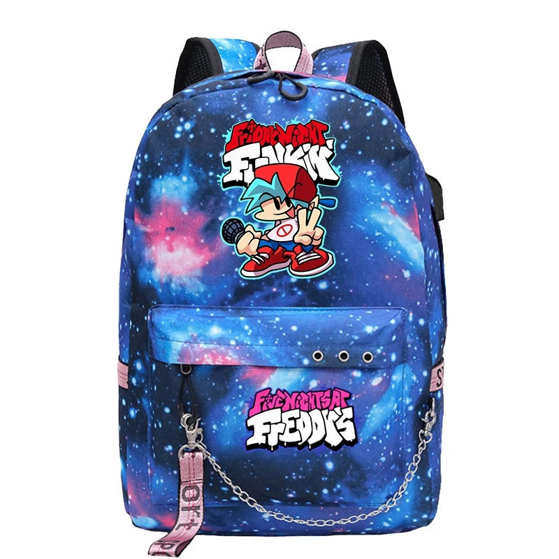 

Friday Night Funkin Backpack Teenage Fashion Casual Bookbag Hot Game School Bags for Boys Girls Harajuku Travel Rucksack Women
