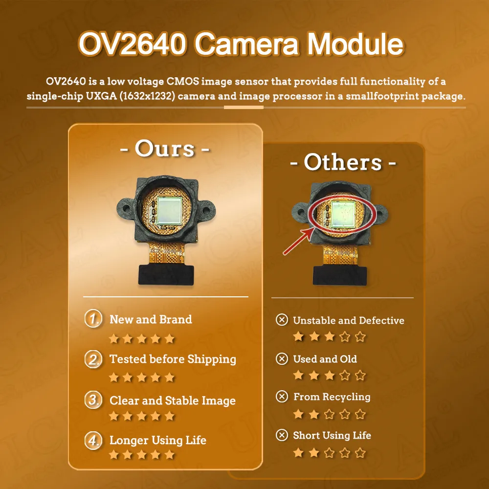 รูปสินค้า โมดูลกล้อง 2MP ESP32-CAM พร้อม Night Vision