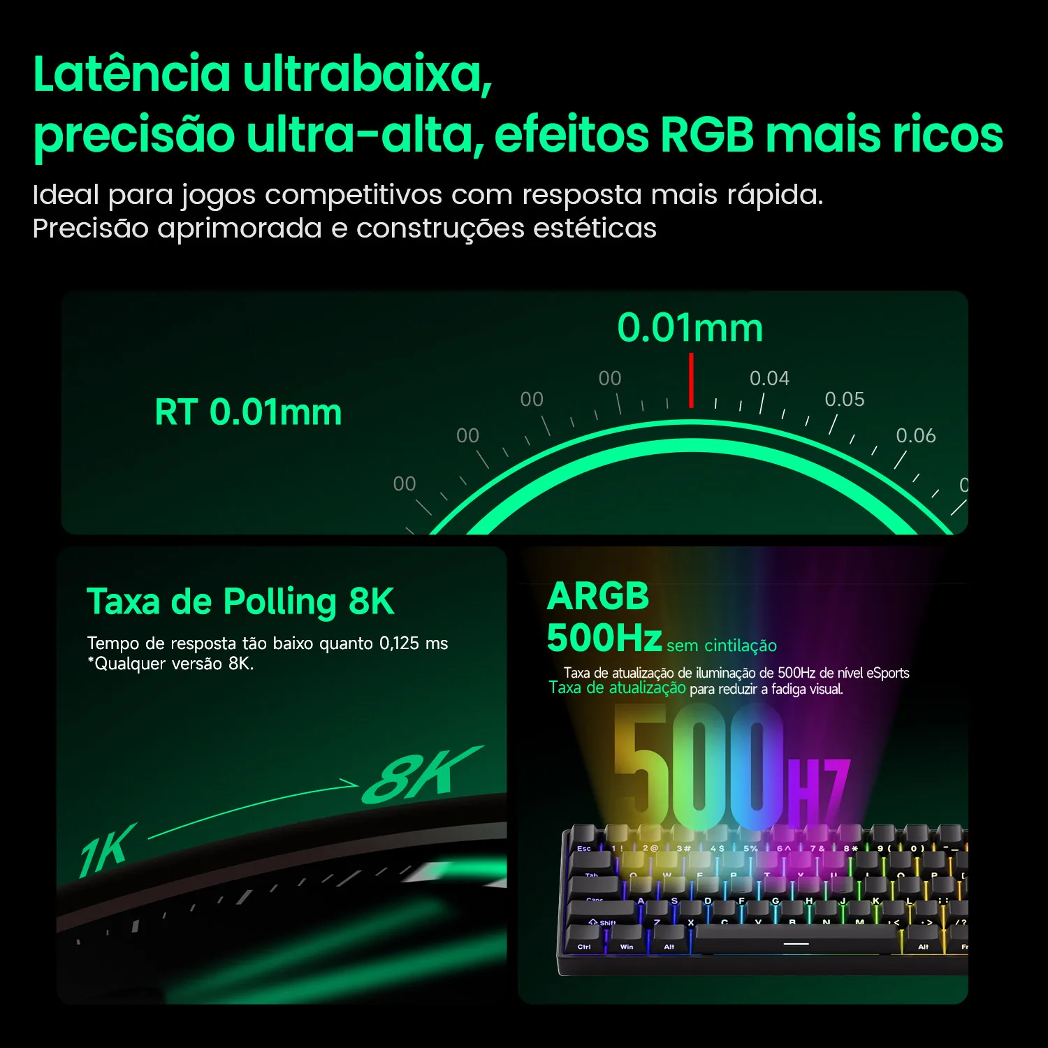 Akko monsGeek fun60 pro he teclado mecânico interruptor magnético 60% teclado para jogos gatilho rápido 0.01mm 8k teclado personalizado com fio