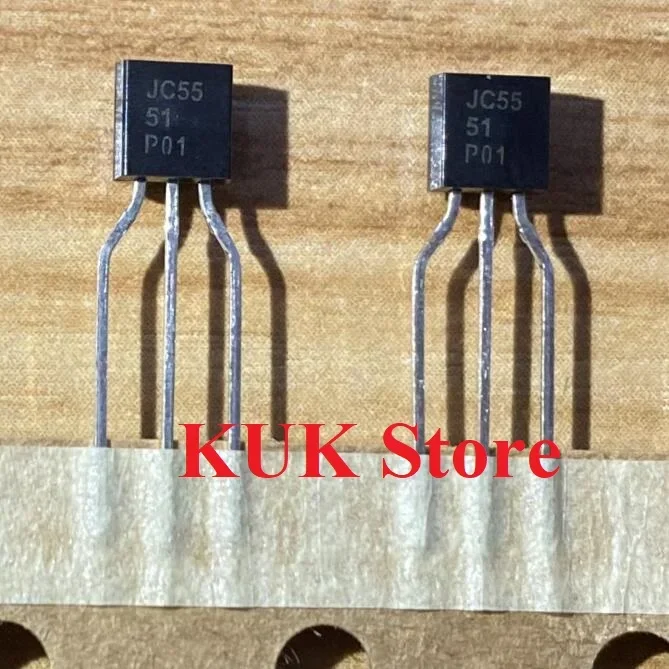 

Real Original 100% NEW 2N5551TA 2N5551 , the marking is JC5551 , JC55 51 TO-92 10PCS ~ 50PCS