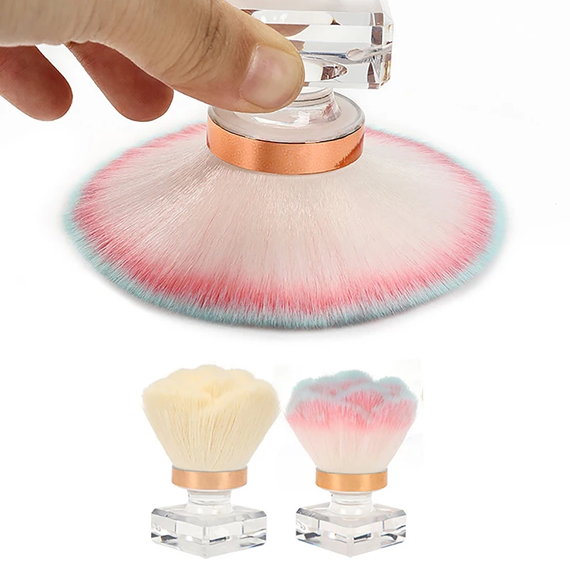 1Pcs Nail Dust Cleaning Brush with Box