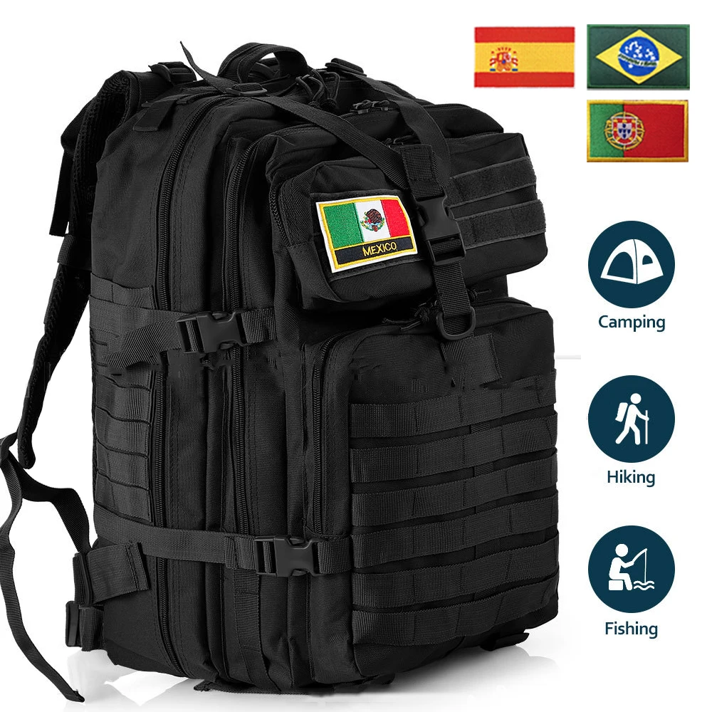 

Военная походная сумка 30 л или 50 л, мужской армейский тактический рюкзак, наружный штурмовый рюкзак 3P, охотничий рюкзак, походные сумки для рыбалки и кемпинга