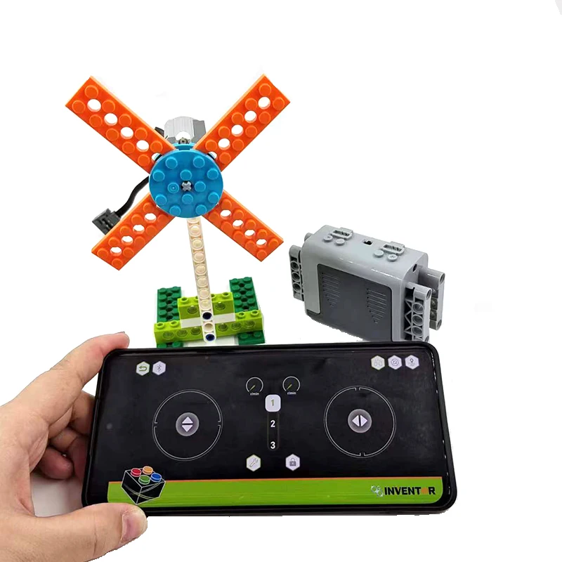 Juego de bloques de construcción de Robot eléctrico para niños