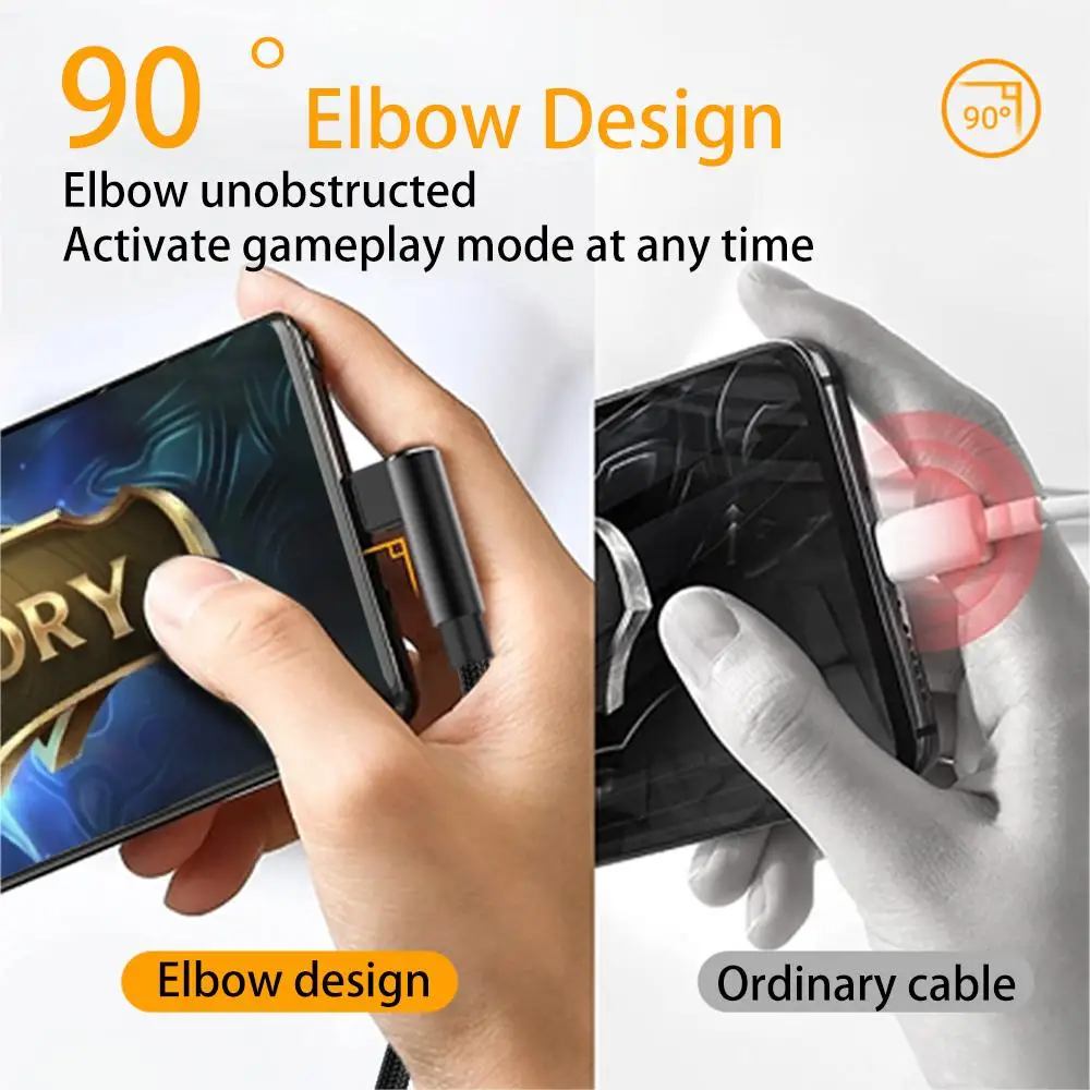 Elbow USB C 6A Fast Charging Expand 3m 5-meter Type C Data Cable for Huawei,Xiaomi,Samsung,Google,Apple MACBOOK iPad Air Game BEST SELLERS Elbow USB C 6A Fast Charging Expand 3m 5-meter Type C Data Cable for Huawei,Xiaomi,Samsung,Google,Apple MACBOOK iPad Air Game BEST SELLERS