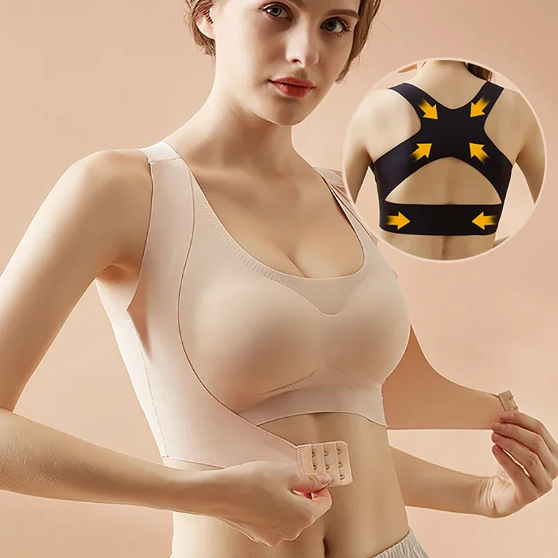 Top deportivo 2 en 1 corrector de postura y modelador de espalda