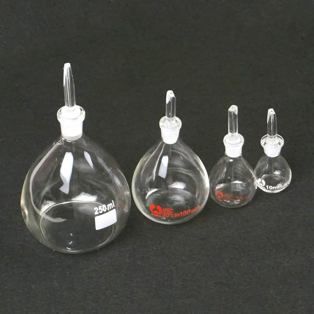 5/10/25/50/100/250/500/1000ml Glass Specific Gravity Bottle Pycnometer Class A Science Lab Medical lab glass supplies lab reagent bottle lab collecting bottle