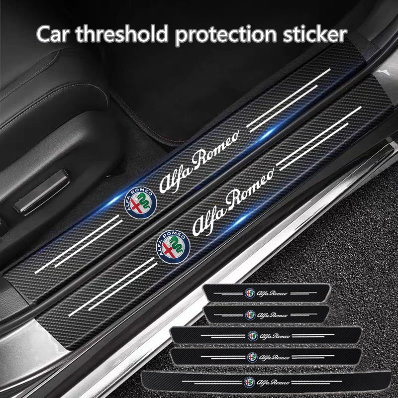 Car Sill Pedal Rear Bumper Protection Stickers - Premium Automotive Styling Accessories