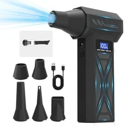 Cordless Turbo Air Blower with Adjustable Speed & LED Display (P71)