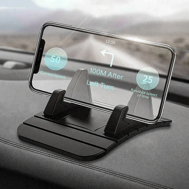 Convenient One Hand Operation Car Dashboard One Hand Operation Phone Protection Car Dashboard Silicone Mount GPS Stand 2