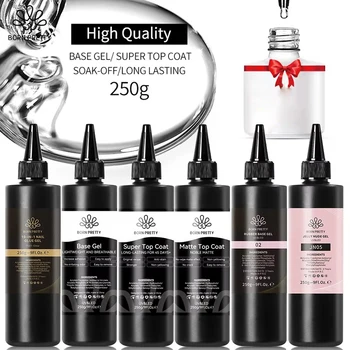 BORN PRETTY Long Lasting Super Top Coat Reinforcement Gel Soak Off UVLED Nail Gel Polish Big Volume Nail Art Manicure Varnish