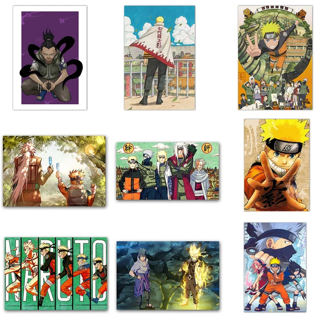 Naruto Shippuden - Anime / Manga Poster / Print (All Characters) -  Walmart.com