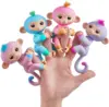 Original Fingerlings Monkey Action Figure Fingertip Monkey Electronic Pets Smart Pet Girl Interactive Toy For Children Gift Toys 2