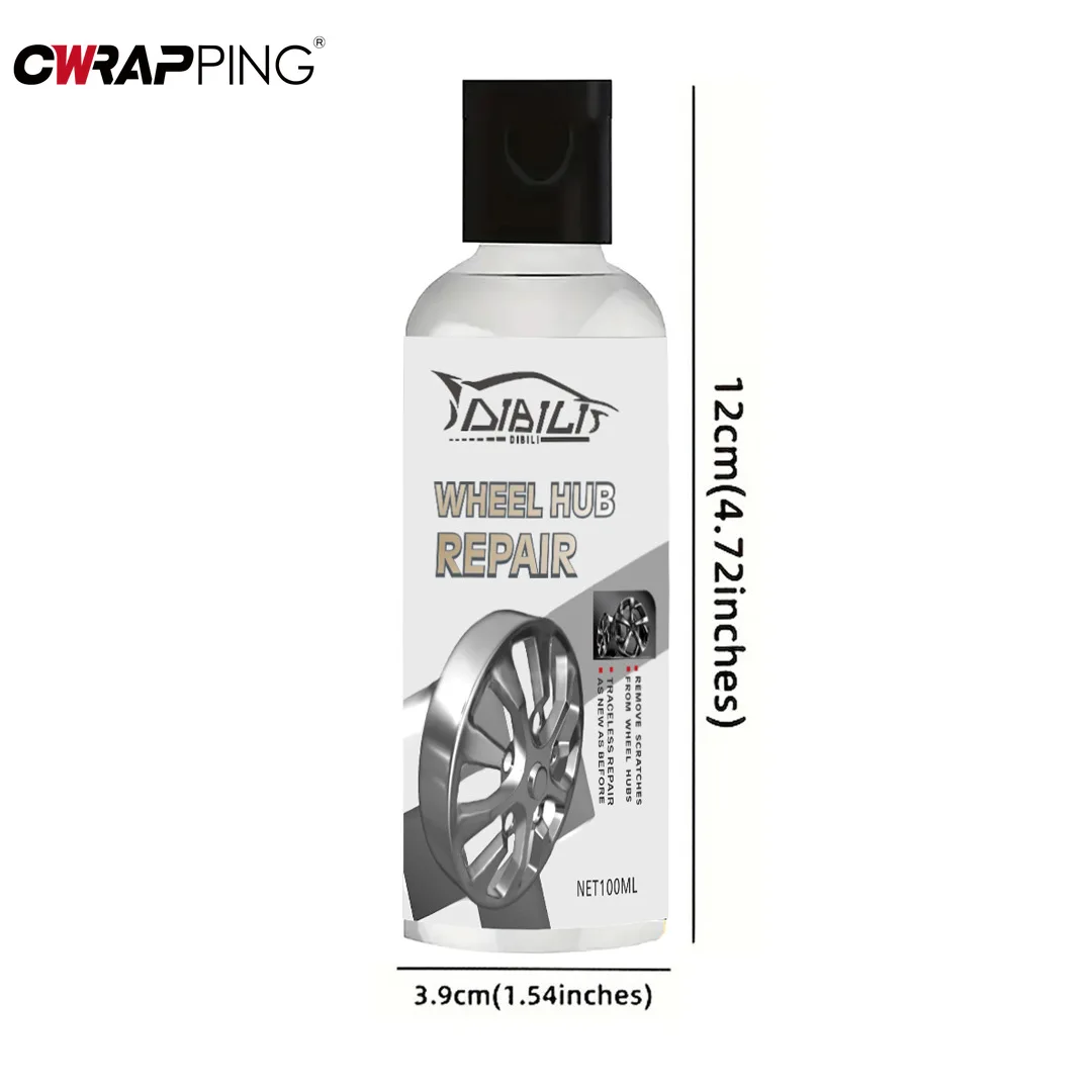 100ML Car Wheel Rims Repair Tool Car Detailing Auto Iron Remover Dust Remover Dent Scratch Restore Wheel Rim Care Accessories